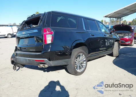 2022 Chevrolet Suburban 4Wd Premier z USA, uszkodzony, nr VIN 1GNSKFKDXNR167563